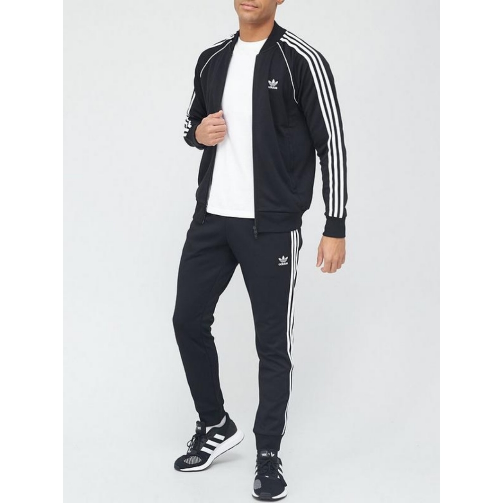 adidas Originals Men's track suit set black/white